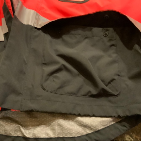 Delta Airlines Waterproof Hooded Reflective Jacket Size XXL (by Lands End) - Picture 10 of 13